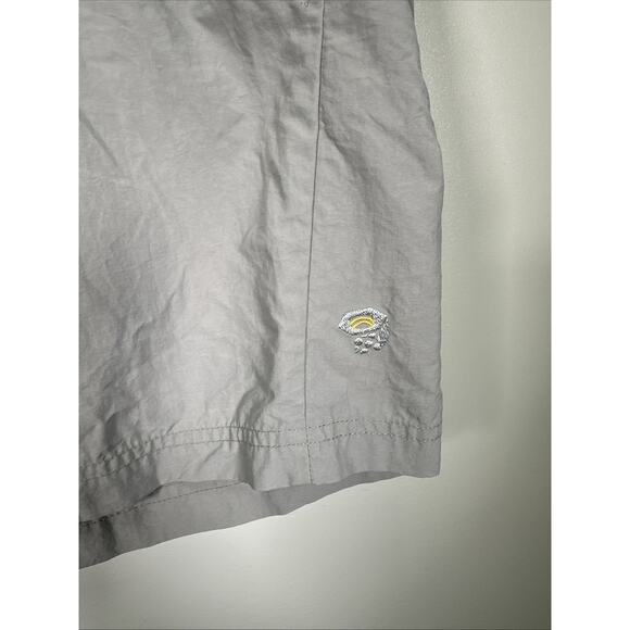 Mountain Hardware Hiking Shorts Womens 10 Inseam 10 Outdoor Gray‎ Belted - Picture 4 of 8